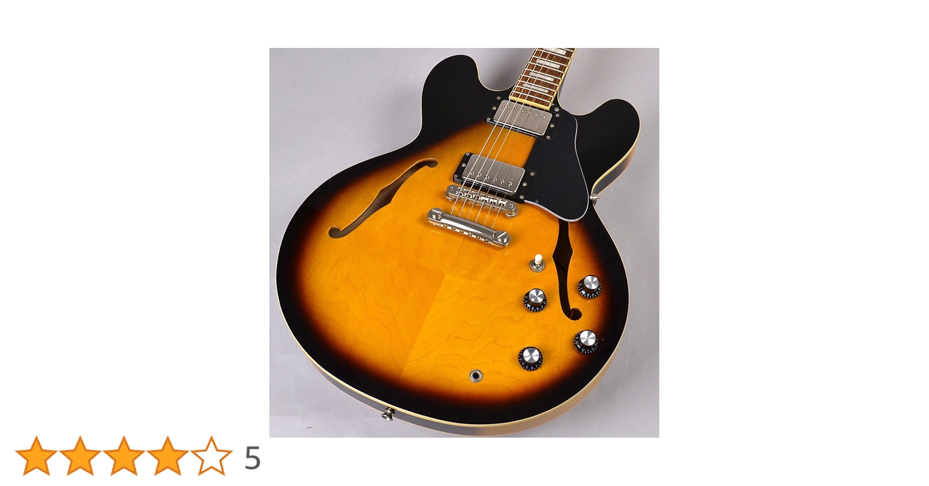 Amazon | Burny SRSA65 BS エレキギター セミアコ ES-335タイプ